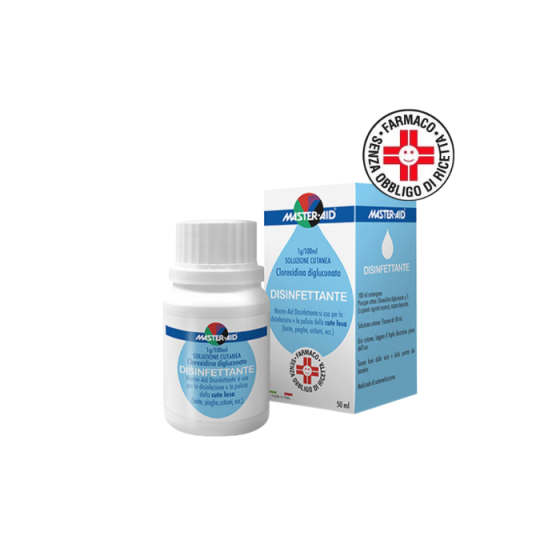 Master Aid Disinfettante Soluzione Cutanea 1g/100 ml 50 ml