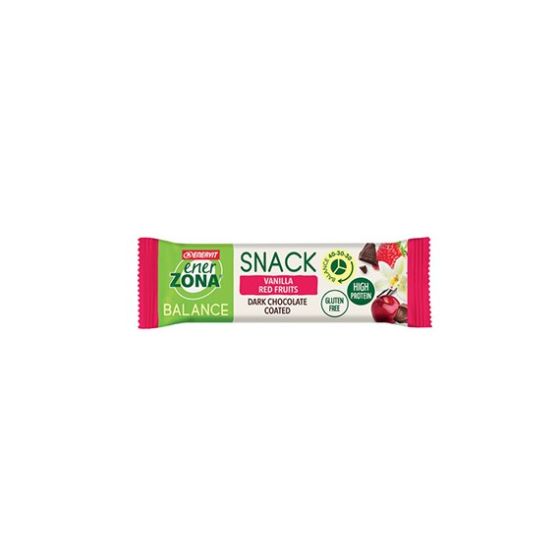 Enerzona snack vanilla red fruit 33g