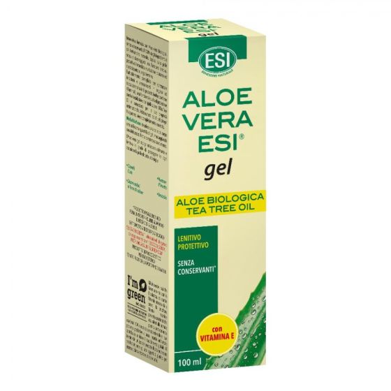 Aloe vera gel vit/tea tree oil 100ml