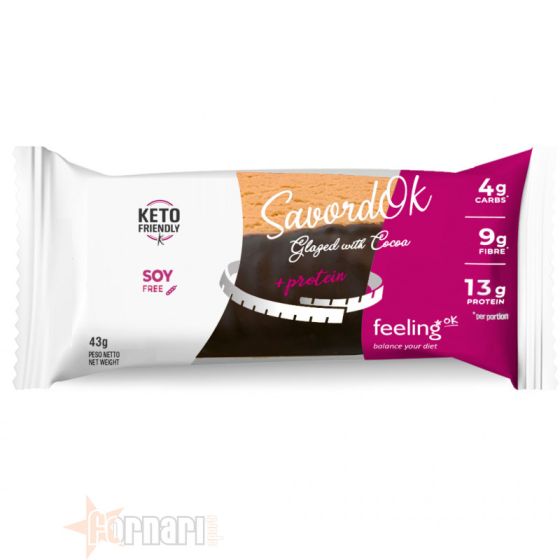 Feeling ok savoiardo glassato cacao arancia 43g