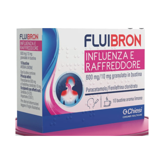 Fluibron influenza e raff*10bs