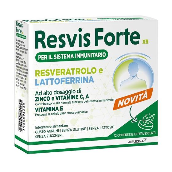 Resvis forte xr 12 compresse effervescenti