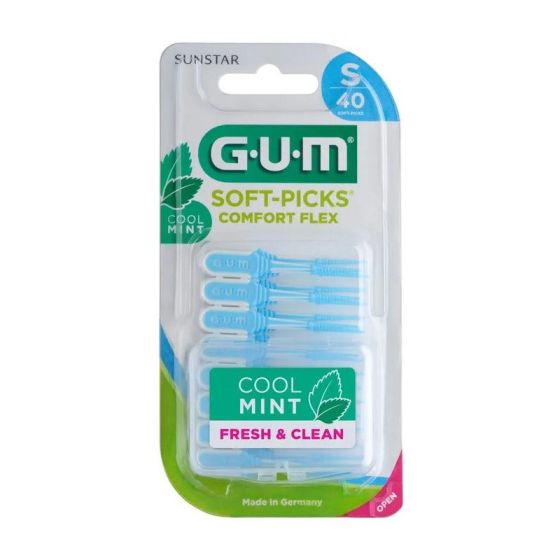 Gum Soft Pick Mint Comfort Flex Small Scovolini 40 Pezzi