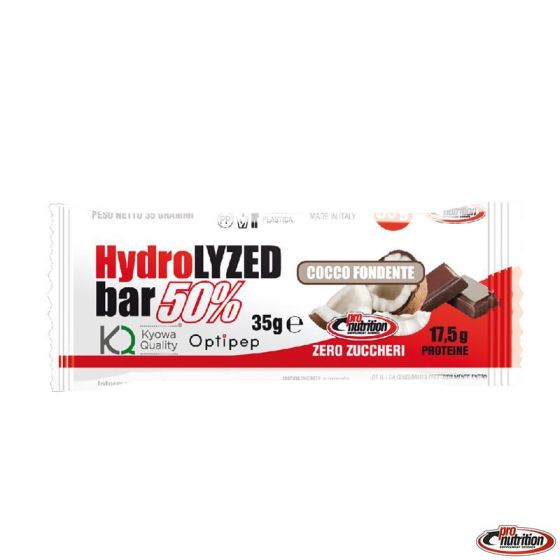 Pronutrition hydrolized bar 50% cocco fondente 35g