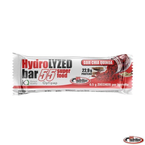 Pronutrition hydrolized bar 50% goji chia quinoa 55g
