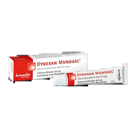 Dynex, 20mg/g gel gengivale/per mucosa orale 1 tubo in al da 10g