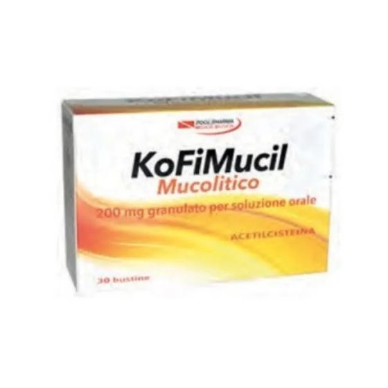 Kofimucil muc, 200mg granulato per soluzione orale 30 bustine