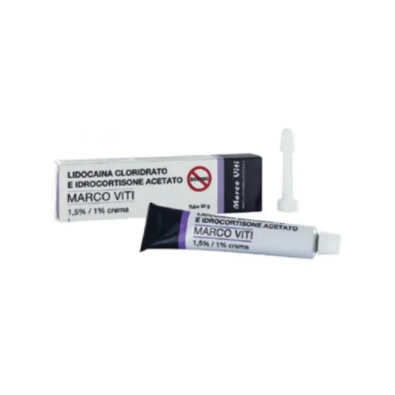 Lidocaina idroco, 1,5%/1% crema tubo 30g
