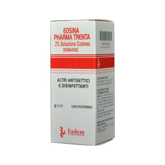 Eosina pharma tren, 2% soluzione cutanea flacone 100g