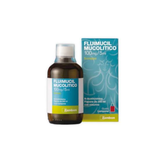 Fluimucil mucolitico sciroppo 100mg/5ml flacone 200ml