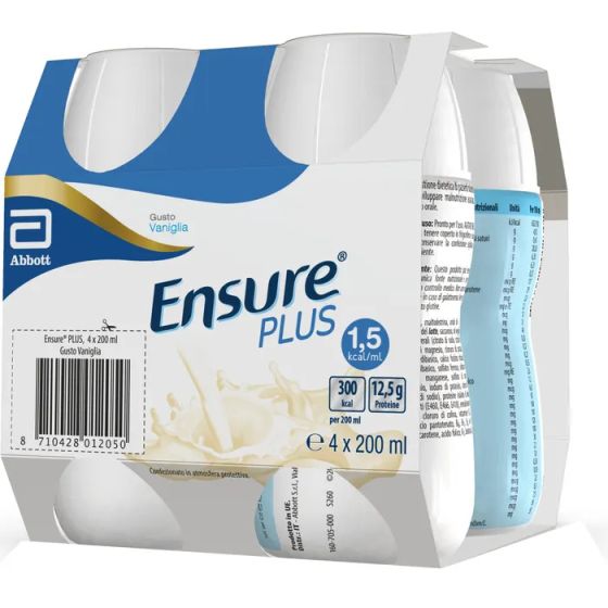 Ensure plus vaniglia 4x200ml