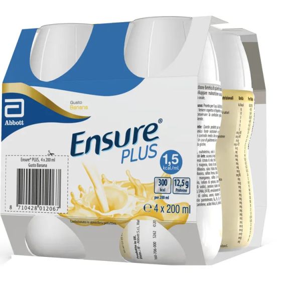 Ensure plus banana 4x200ml