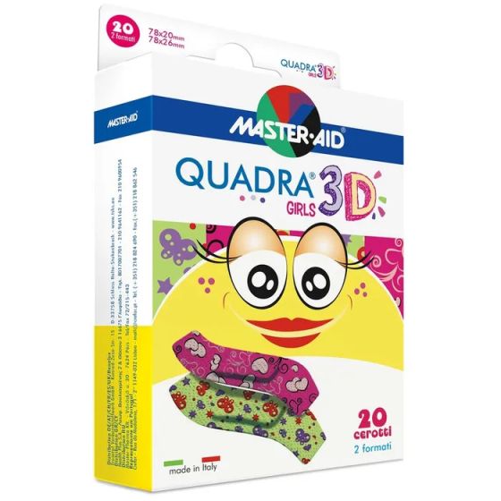 M-Aid Quadra3d Cerotti Girl Assortiti