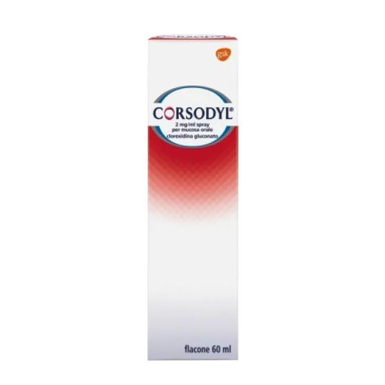 Corsodyl spray orale clorexidina gluconato 200mg 60ml