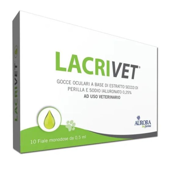 Lacrivet gocce oculari 10 fiale monodose 0,5ml