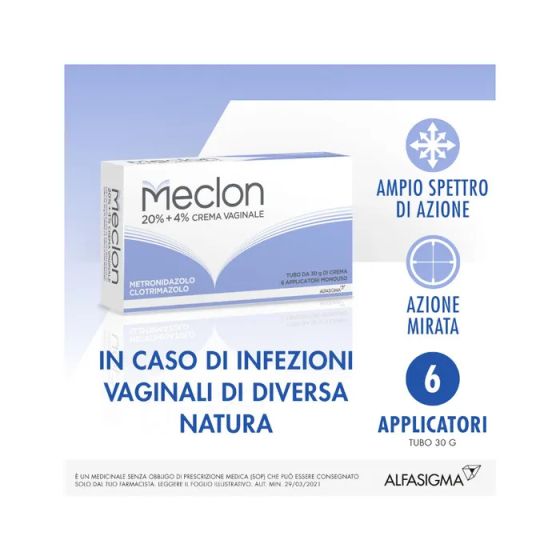 Meclon crema vaginale 6 applicatori