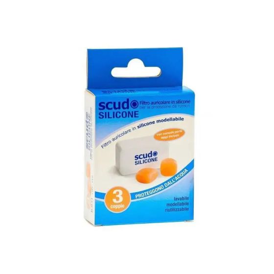 Earplug scudo silicone 3 coppie