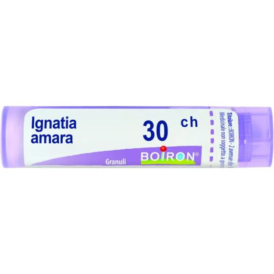 Ignatia ama, 30 ch granuli 1 contenitore multidose in pp da 4g (80ganuli) con tappo dispensatore in pp