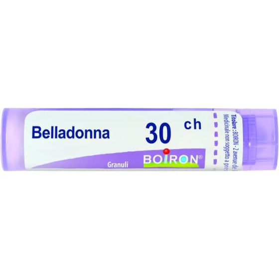 Belladon, 30 ch granuli 1 contenitore multidose in pp da 4g (80ganuli) con tappo dispensatore in ps