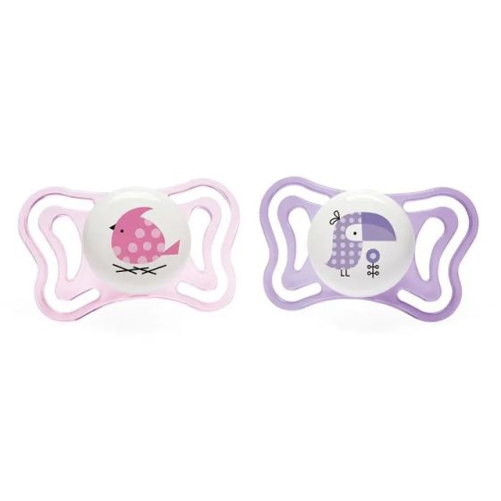 Ch succh light grl sil 2-6m 2p