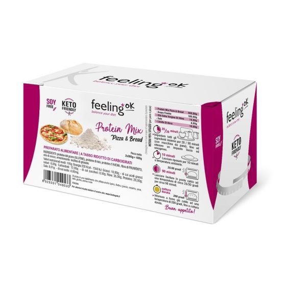 Feeling ok Mix Protein pizza e bread 300gr