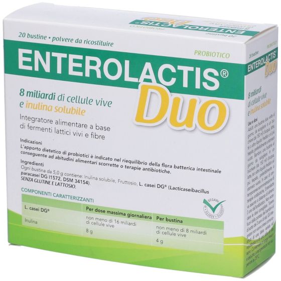 Alfasigma Enterolactis DUO 20 Bustine