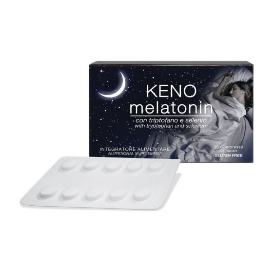 Keno melatonin integratore alimentare 30 compresse