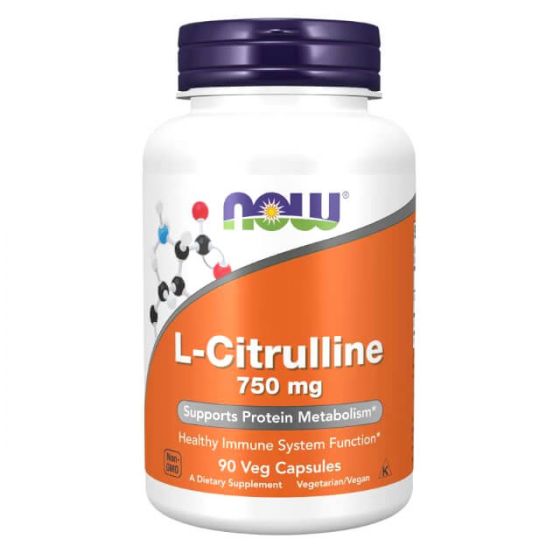 Now Foods L-Citrullina 750mg 90 Capsule