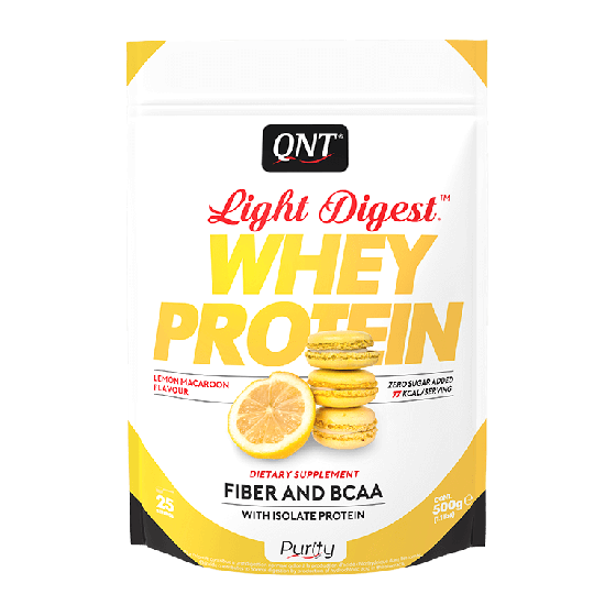 Qnt Light Digest Whey Protein Lemon Macaroon 500g