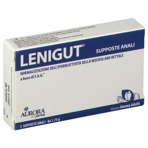 Lenigut supposte anali 5pz