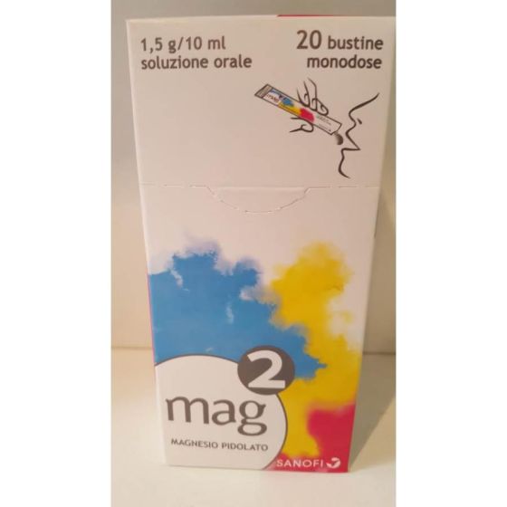 Mag, 1,5g/10ml soluzione orale 20 bustine monodose in pet/al/pe da 10ml