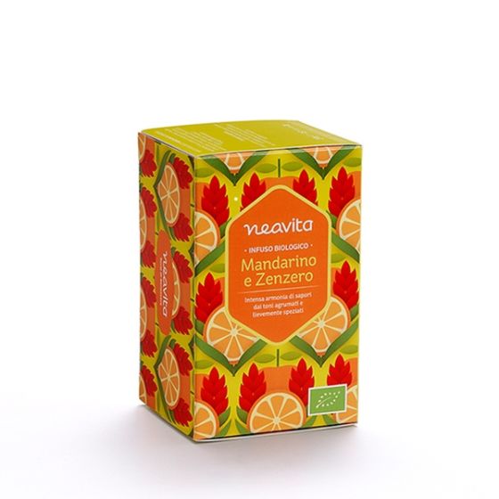 Neavita Infuso Biologico Mandarino Zenzero 15 Filtri
