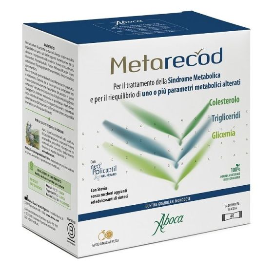Aboca Metarecod 40 Bustine Granulari