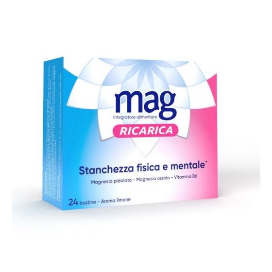 Sanofi Mag Ricarica Stanchezza Fisica e Mentale 24 bustine
