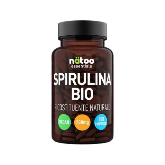 Natoo Spirulina Bio 500mg 200 Compresse