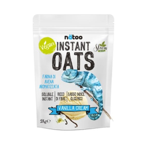 NÄTOO Instant Oats - Farina di avena - Vaniglia - 1 Kg