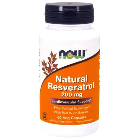 Now Foods Resveratrolo 200mg 60 Capsule