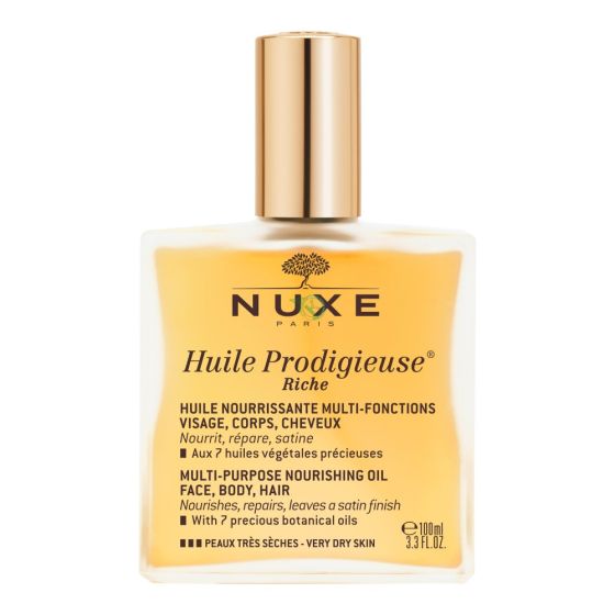 Nuxe huile prodigieuse riche olio nutriente multi funzione 100ml