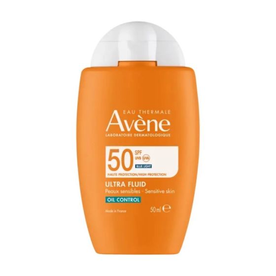 Eau Thermale Avène Solare Ultra Fluid Oil Control Spf 50 Protezione Solare 50 ml
