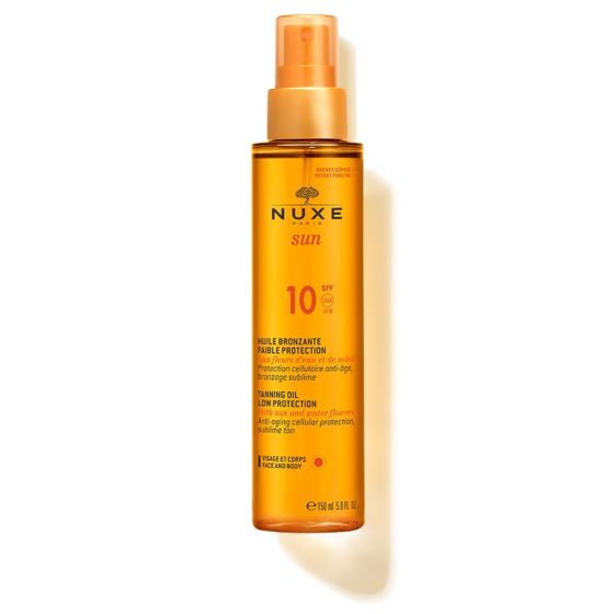 Nuxe Sun Olio Solare Viso e Corpo Spf10 150ml
