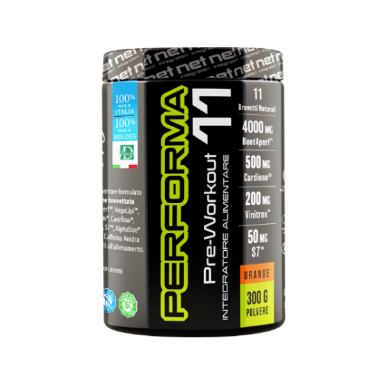 Net Integratori Performa 11 Pre Workout Arancia 300g