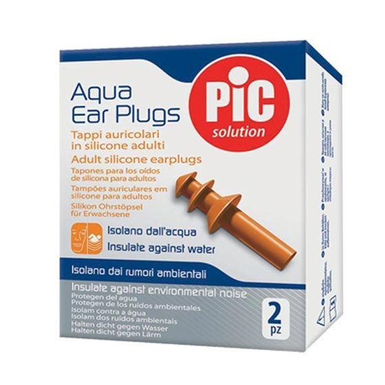 PIC Tappi Auricolari Aqua, 2 pezzi