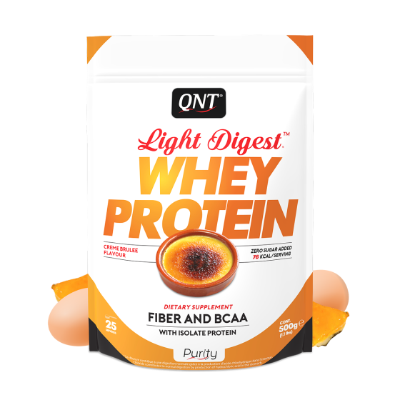 Qnt light digest whey protein crema catalana 40g