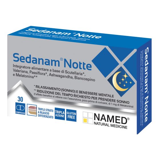 Named sedanam notte 30 compresse