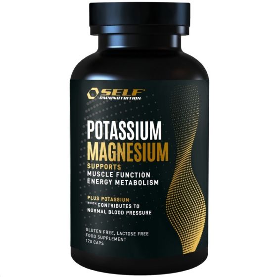 Self Omninutrition Potassium Magnesium 120cps