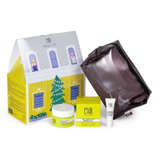 RVB Kit Hyalu C+ 2023 Antietà Illuminante Crema 50ml+Contorno Occhi Microbioma 5ml