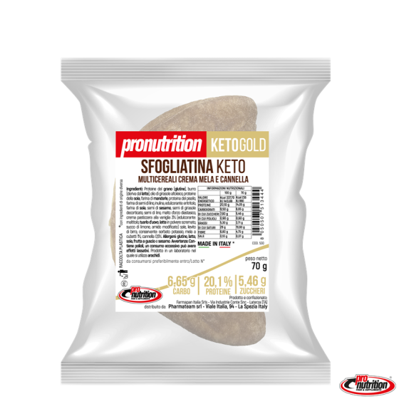 Pronutrition Sfogliatina Multicereali Mela e Cannella 70g