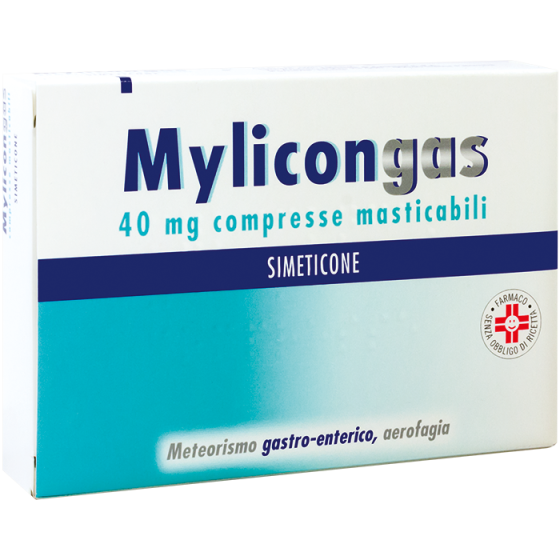 Mylicongas 40mg compresse masticabili 50 cmp