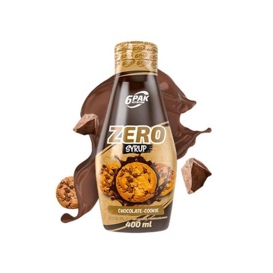 6pak syrup zero chocolate cookie