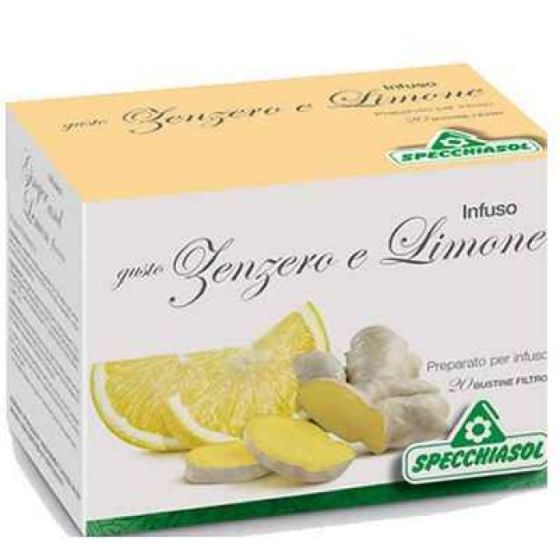 Specchiasol infuso tisana zenzero + limone 20 filtri